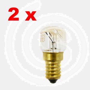 2 x Smeg Oven Lamp Light Bulb Globe SA10XMF/1 SA20XMF SA20XMF 