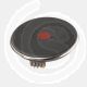 0122004420 SMALL SOLID COOKTOP ELEMENT QUICKFIT WITH LOW PROFILE TRIM 2 PIN